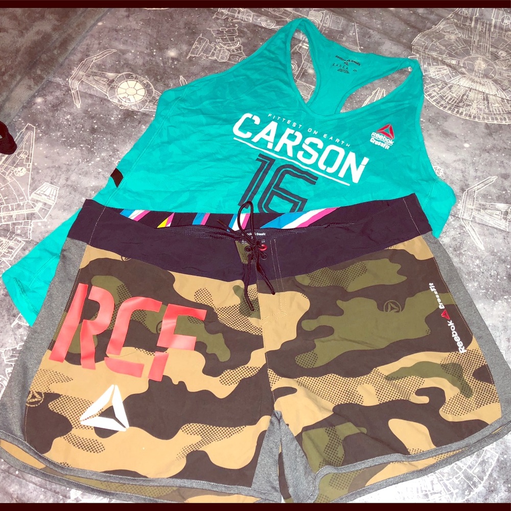 Reebok Crossfit Speed Shorts - camouflage